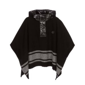 Moncler cape capuchon logo