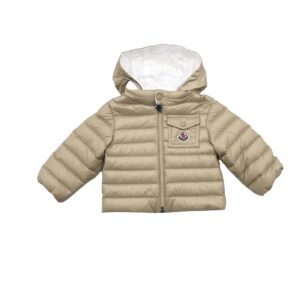 Moncler donsjack beige