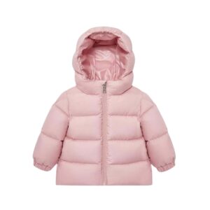 Moncler donsjack capuchon mat