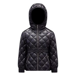 Moncler donsjack ceintuur