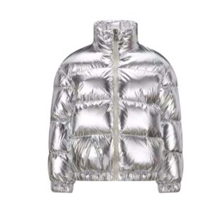 Moncler donsjack metalic