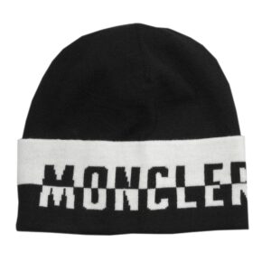 Moncler muts ingeweven logo