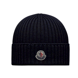 Moncler muts ribbel embleem