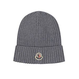 Moncler muts ribbel embleem