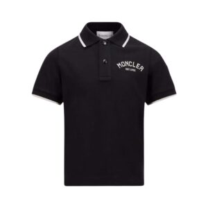 Moncler polo  km logo voor