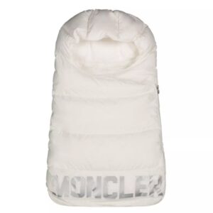 Moncler slaapzak logo zilver