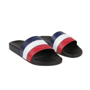 Moncler slides 3 colour logo