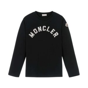Moncler tshirt lm zilver logo