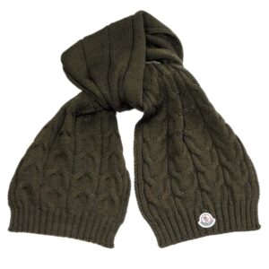 Moncler.sjaal kabel etiket