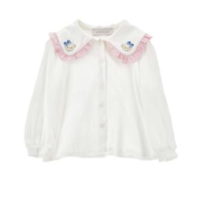 Monnalisa blouse kraag beer