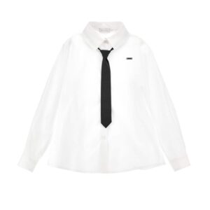 Monnalisa blouse met stropdas