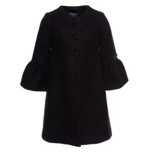 Monnalisa jas wol flare mouw