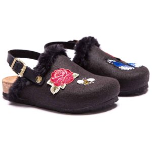 Monnalisa klompje badge rose