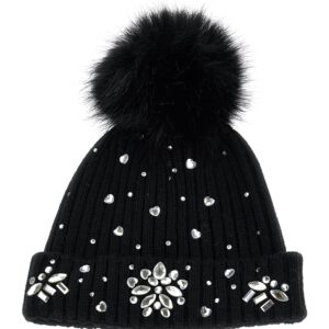 Monnalisa muts pompoen strass