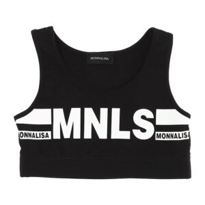Monnalisa sport top logo