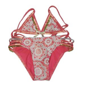 Pate bikini  metallic kant
