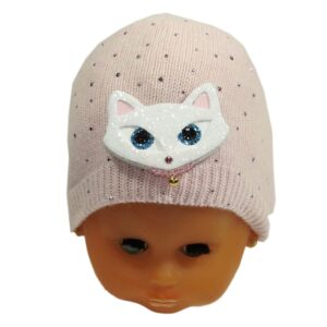 Roro muts roze kat wit