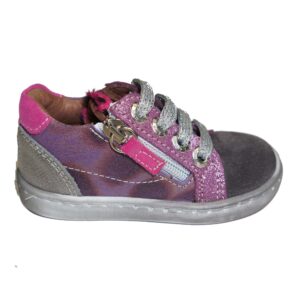Shoesme laag gymp ritsen roze