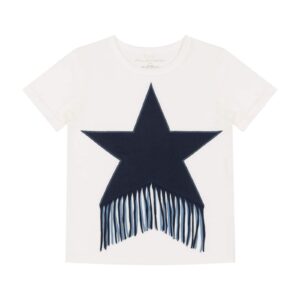 Stella tshirt km ster rafels