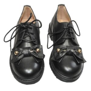 Twinset schoen strik leer