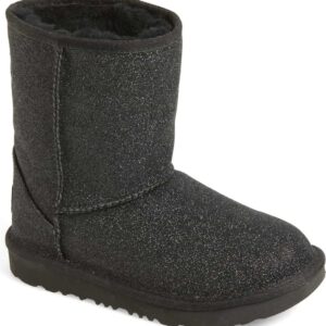 Ugg classic short  glitter BLK