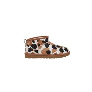 Ugg k classic mini cow print