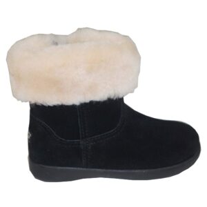 Ugg laarsje bontrand zwart