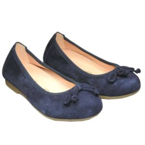 Unisa ballerina strikje suede
