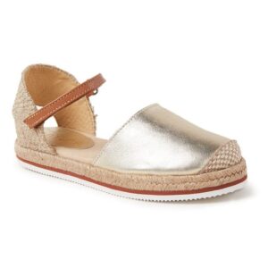 Unisa espadrille metallic