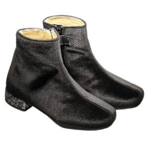 Unisa laars velvet glitter hak