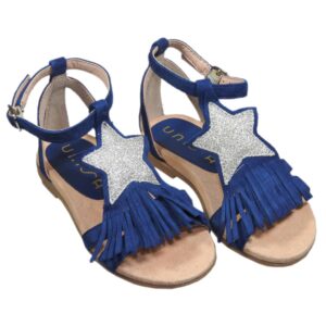 Unisa sandaal ster blauw