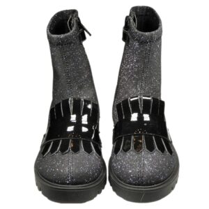 Unisa soklaars glitter franje