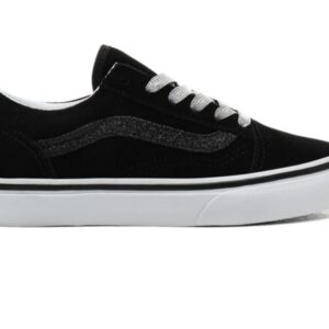 Vans glitter zwart laag veter
