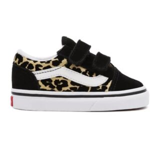 Vans gymp laag klit leopard