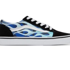 Vans gymp laag veter blue vlam