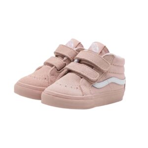 Vans hoog klitband roze