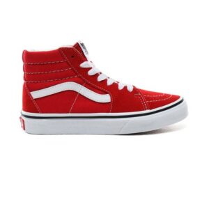 Vans hoog veter suede rood