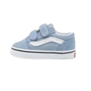Vans laag klitband dusty blue