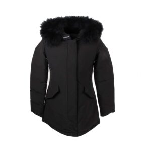 Woolrich jas cap zwart bont