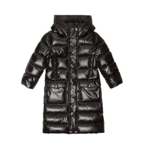 Woolrich puffer cap logo lang