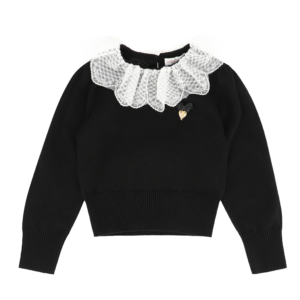 Angels F trui kanten kraag