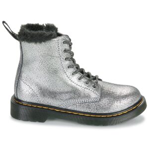 DrM veterboots zilver met bont