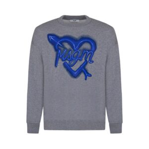 MSGM sweaterjurk spray hart