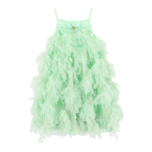 Angel F jurk tulle rafels