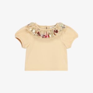 Angel F tshirt tullle ruche