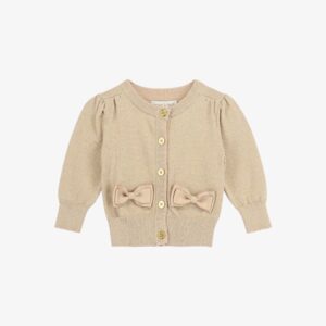 Angel F vest lurex strikjes