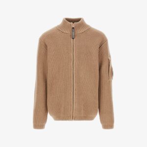 CP vest gebreid met lens