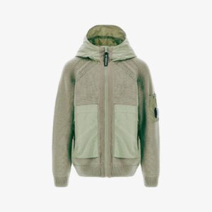 CP vest mix gebreid/nylon