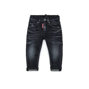 D2 black denim washed