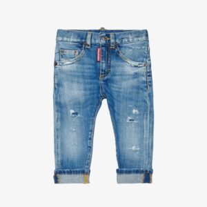 D2 blue denim washed